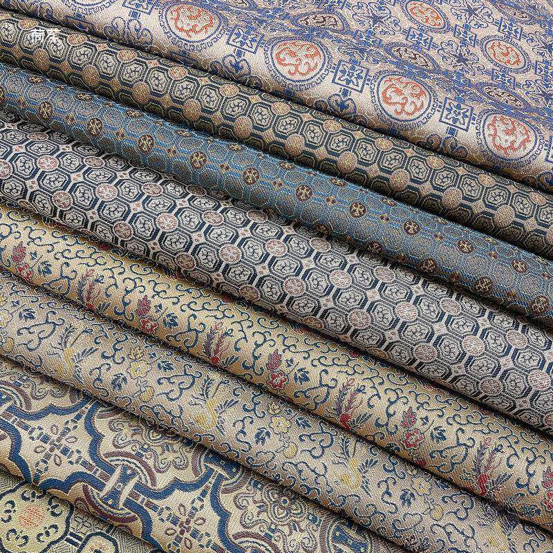风提盒花宋锦书面料包装锦视画装裱古玩JWW影装饰手装布料
