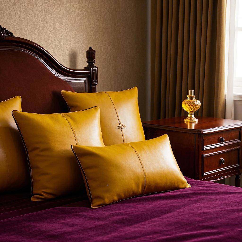 仿皮PU抱枕轻奢高端皮革防枕水防污防刮沙床43发免头靠套耐脏洗汽,居家布艺,抱枕被,淘宝优惠券,粉丝福利购,淘宝优惠卷