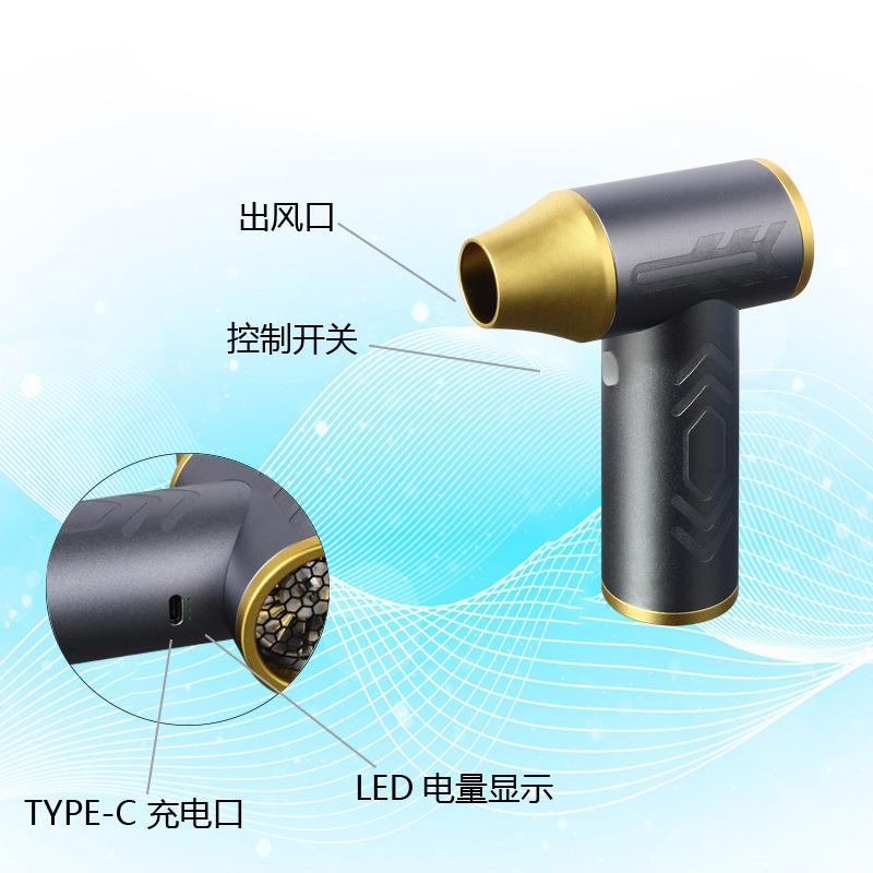 新暴力风扇家车两用吹尘器便携无线箱UBF清品洁电脑机盘键除尘器