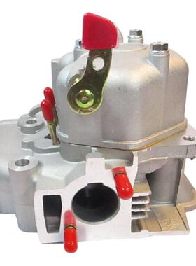 风冷柴油机缸气缸总DXL成188F含缸盖弹簧-垫片螺单丝气：门气缸头