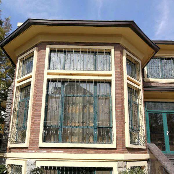 铁窗艺护栏杆窗欧式铁艺防盗小区房屋防盗窗金窗属EOM铁艺台护栏