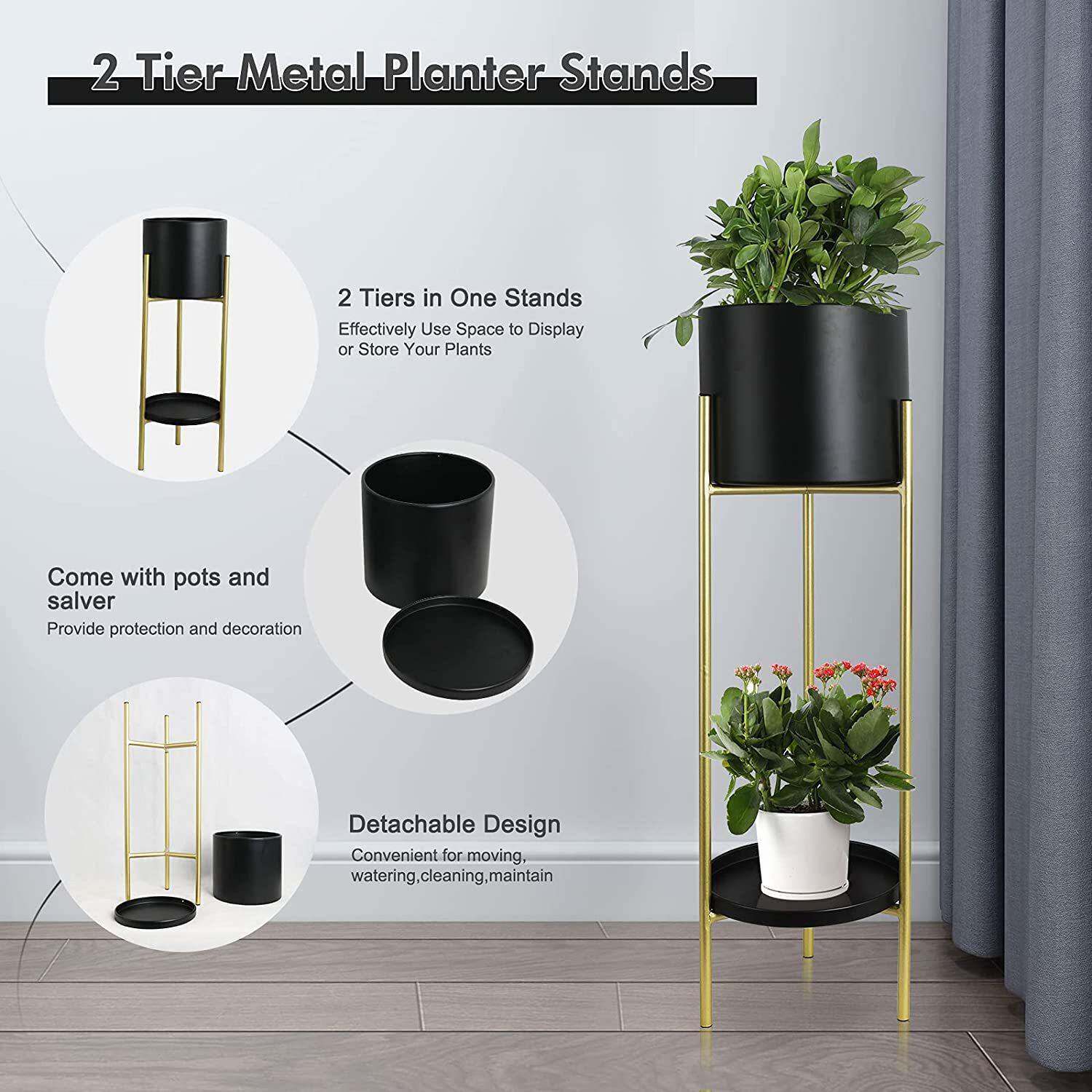 艺花架植物架定制室客厅阳铁花台盆绿罗架植物架悬内挂挂钩花架