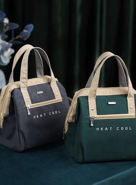 OILL保温袋饭盒袋手提便VFP当袋加子厚铝箔上班学生M带T饭包午餐