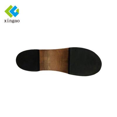 鞋底厂家保实木鞋底木原底配橡胶底木头防滑环FAE鞋纹底