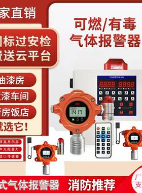 可制燃有毒器气体控器气YBV2路4路8路16路32路64路体控制带485输