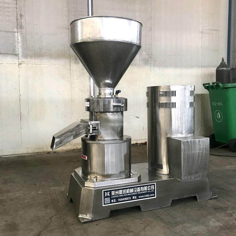 锈钢DR-130型胶芝体磨乳化花不生酱麻酱细研磨机镜面抛光精胶体磨