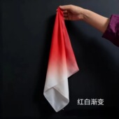 舞蹈丝巾纱巾小方巾手娟花考级茶山放歌道具跳舞手帕胶州秧歌丝巾