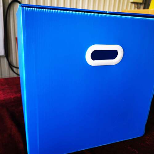 厂MAGA-102定制折转叠箱带盖防水多板规家格塑料中空板箱PP塑料中