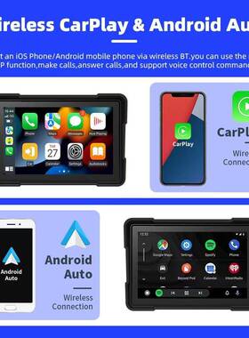 5a英寸Ip车载摩托车行车记录仪crlV5ay导航仪P67防水高清防水性