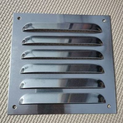 不锈钢百叶窗外墙防雨风罩通风口排风口暖气罩铝合金出风口格栅