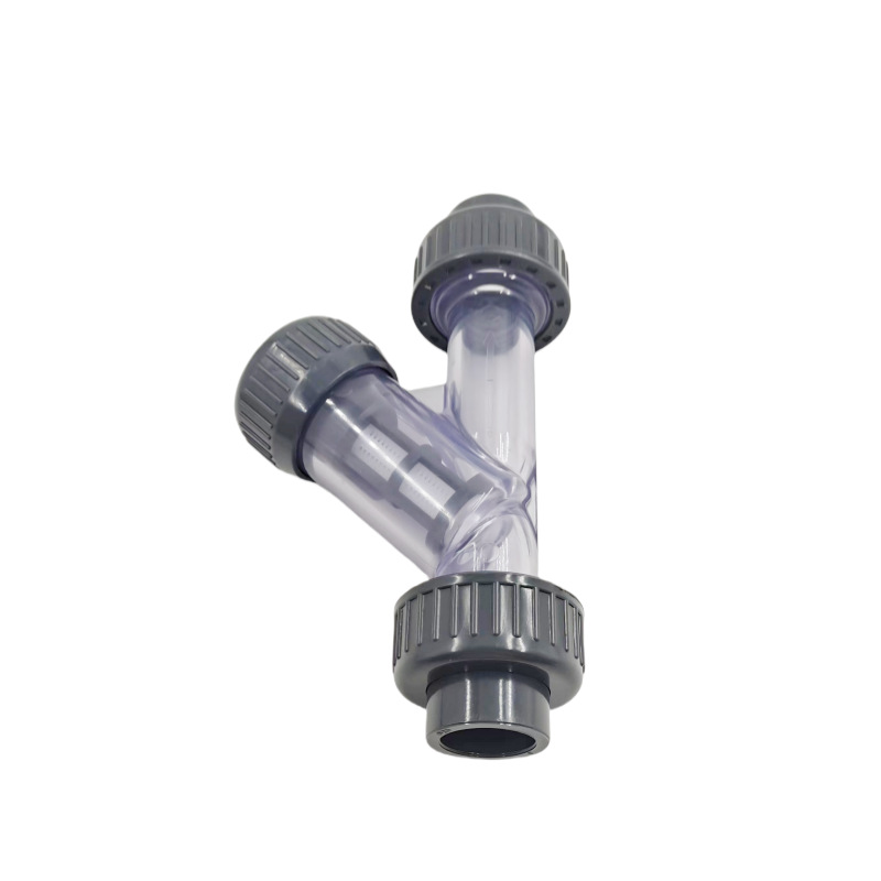 Y型过滤器PVC过滤器过滤器塑料过滤器Y type filter