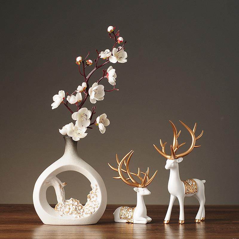 新中式摆件酒柜家居装饰品客厅家装软装工艺品电视柜摆设小创意,智能设备,其他智能设备,淘宝优惠券,粉丝福利购,淘宝优惠卷