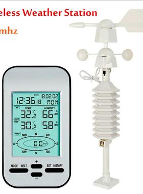 无线温湿度WS0232多功能小型家用气象站气象仪迷你天气预报0832