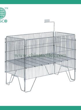 JS-WMC04供应仓储笼铁筐周转笼铁丝笼价格优惠