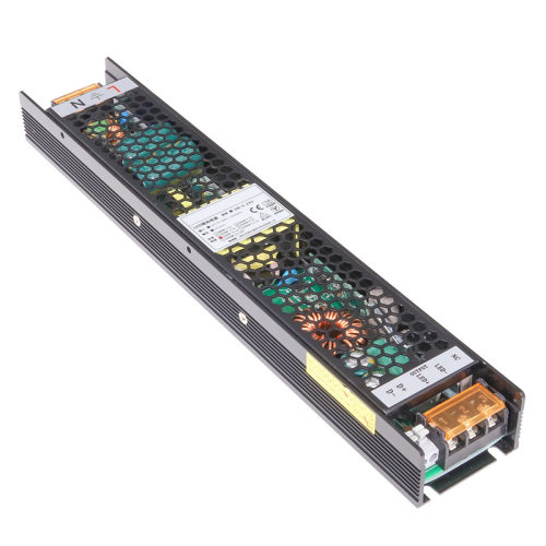 薄长条电源12V100W150W200W250W300W恒压不防水电源LED开关电源