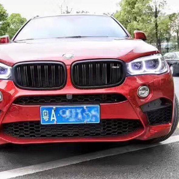 适用2014-18宝马BMWX6F16改X6M新X6汽车改装前杠后杠侧裙大包围