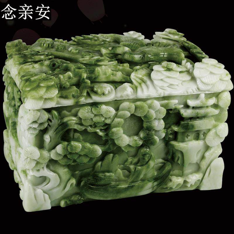盒厂玉石骨灰盒仿家石寿寿材堂随葬品殡葬品纸花271圈灵用品祭祀