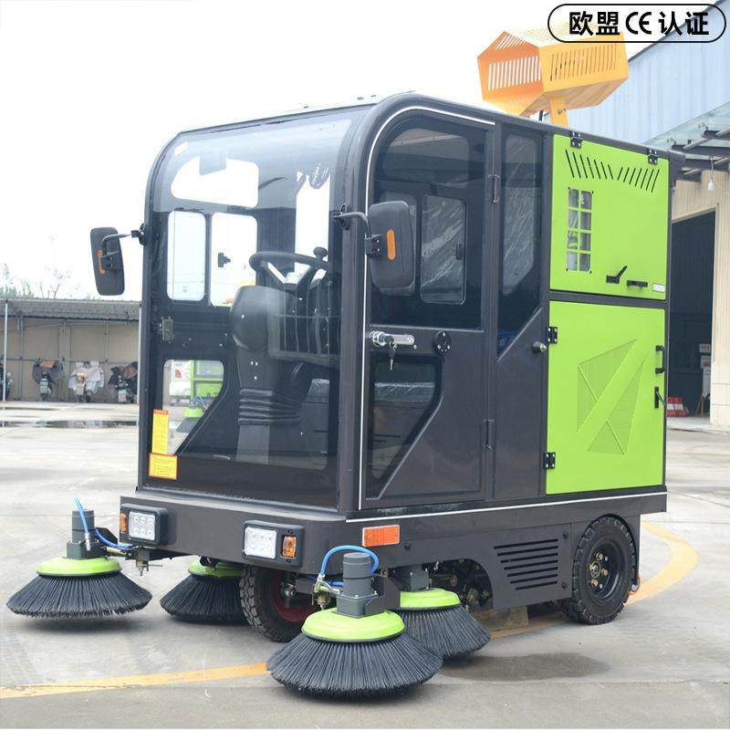 环卫吸尘工厂公园学校机场多刷驾驶式全封闭多功能电动扫地车,机械设备,其他机械设备,淘宝优惠券,粉丝福利购,淘宝优惠卷