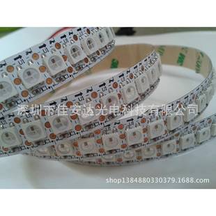 5V144灯144像素灯条WS2812B灯条APA102全彩灯条