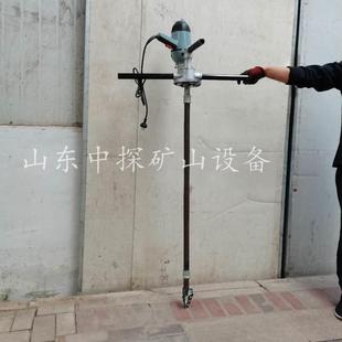 小型家用手扶杆打井机电动手持水井钻机多齿轮钻盘室内打井机