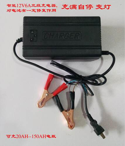 12V45A12Ｖ60Ａ汽车电瓶充电器12V充电器12V5A电流设备电池充电器