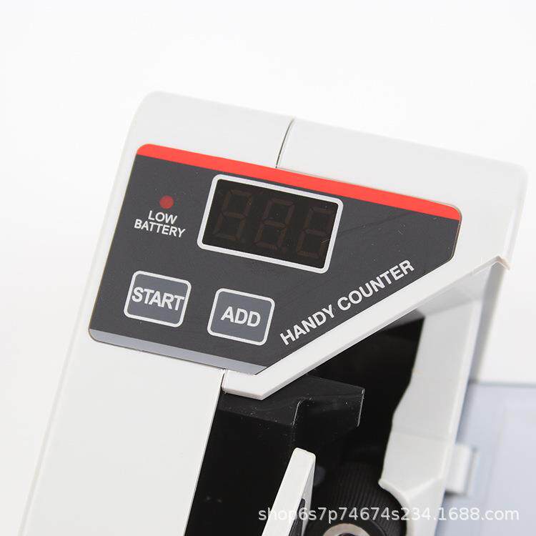V30小型便携式智能数钞机点钞机电源电池两用手持商用数钱机