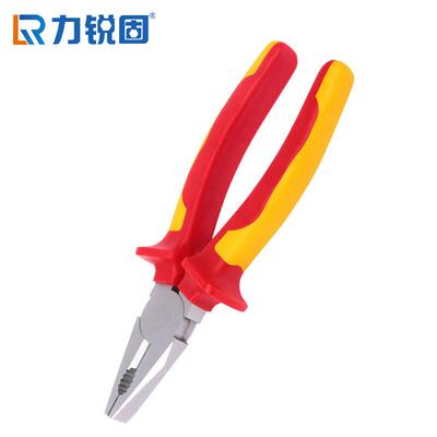 力锐固LRG10006绝缘钢丝钳规格：6寸150mm