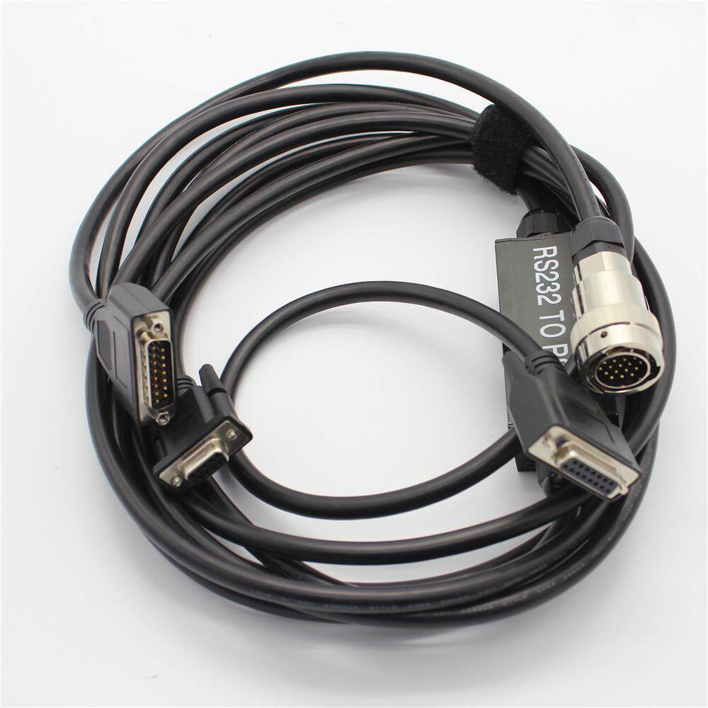 奔驰诊断线带电路板芯片线RS232toRS485Cable与主机相连有信号
