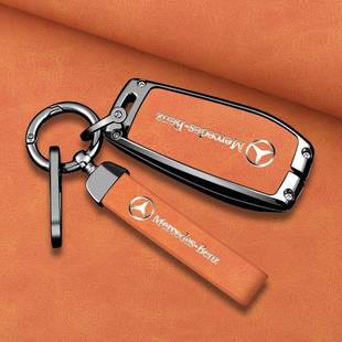 适用奔驰GLK300钥匙套v260威霆老款 c200l车glc壳amg扣gla200男cla