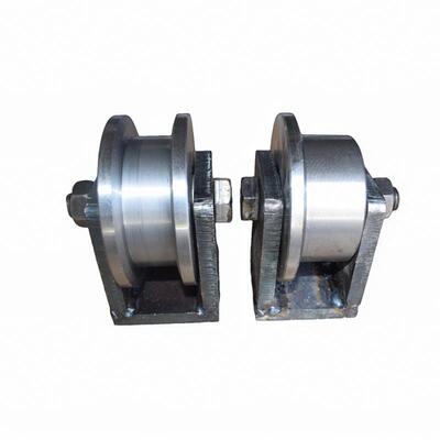 按图纸生产钢轮轨道轮重型滑轮H型滚轮大门轮承重800~5000KG