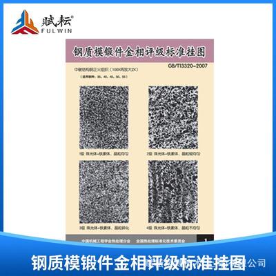 钢质模锻件金相评级标准挂图（GB/T13320-2007）8张合金实验室
