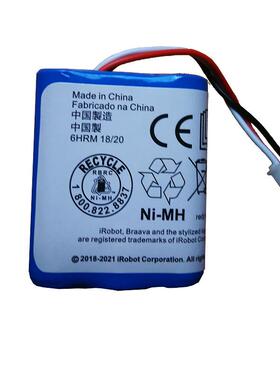 irobotbraava380381mint5200拖地机配件大容量电池2500mAh