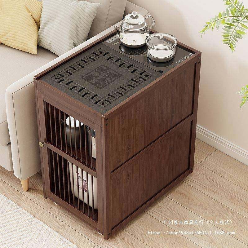 沙发边几茶水柜茶几泡茶一体茶桌边柜烧水台可移动茶台家用小茶车,机械设备,其他机械设备,淘宝优惠券,粉丝福利购,淘宝优惠卷