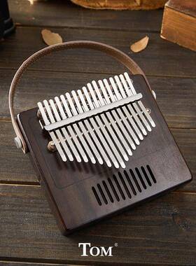 TOMTK-R1全单板卡林巴拇指琴17音手指琴kalimba初学者成人学生