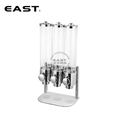 座式不锈钢PC透明麦片机三头【EAST东方厨具】
