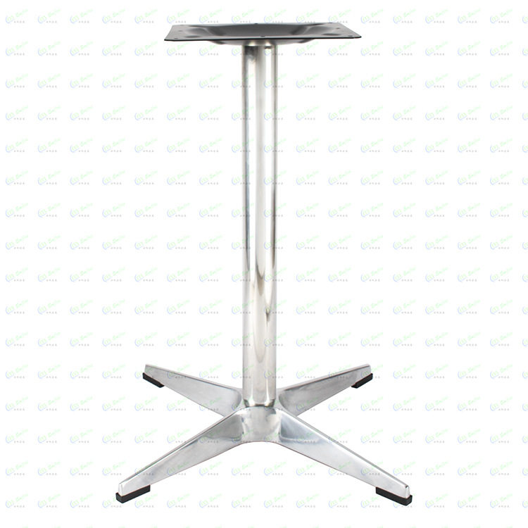 铝合金桌脚 户外餐台脚 铝十字脚