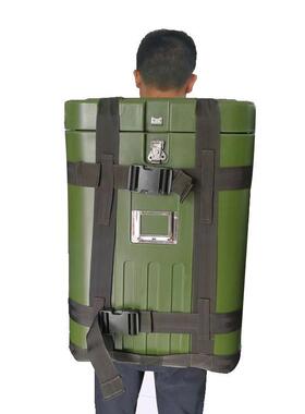 背负式保温箱野战给养单元热食前送器户外军绿色30L背囊