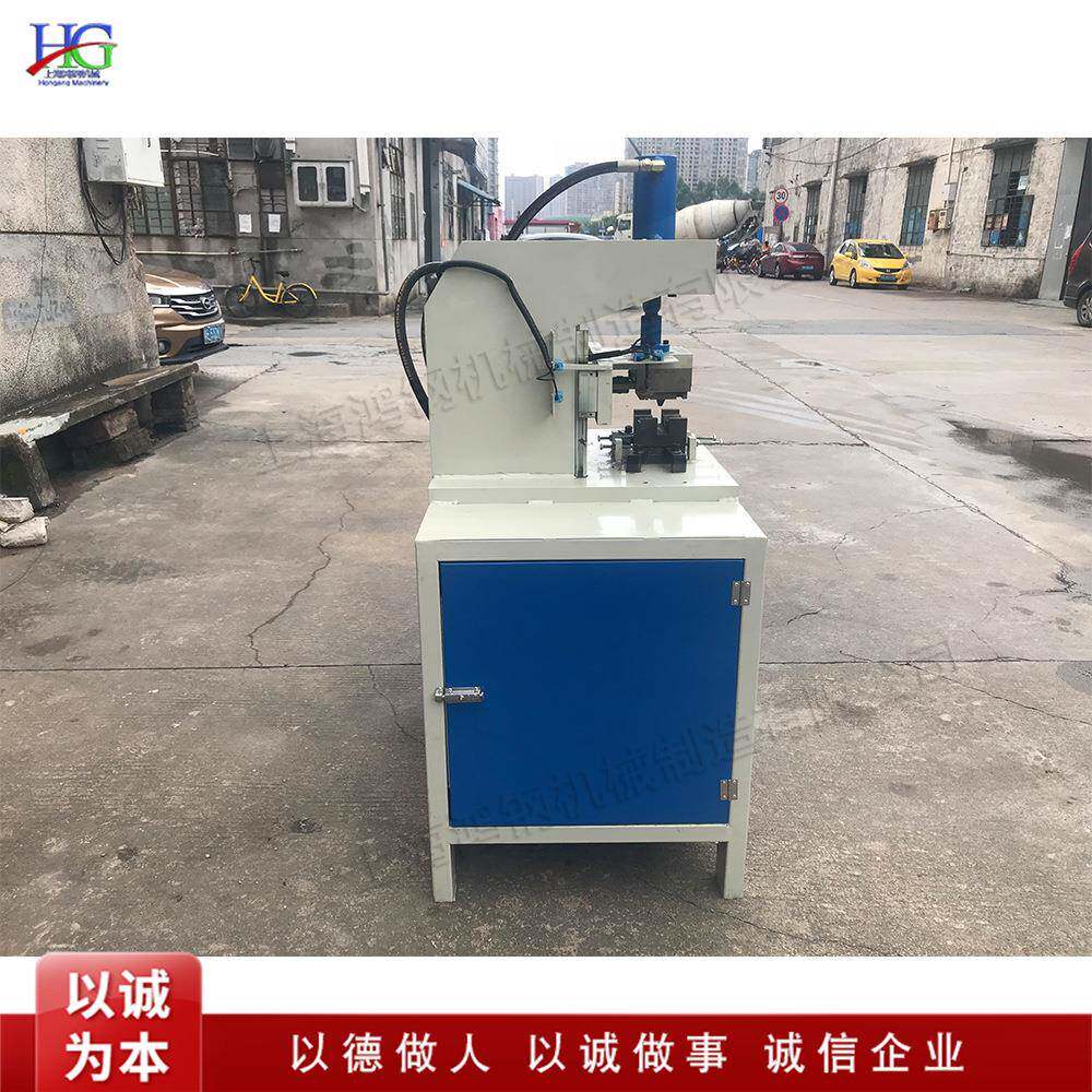 铝合金门窗液压冲角机楼梯扶手自动切角机小型钢结构角铁剪切机