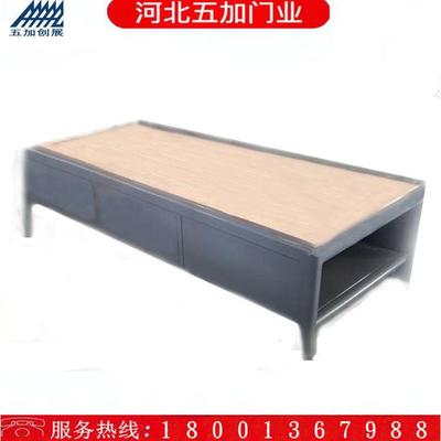 监舍床宿舍床上下铺木板床钢木床钢质床五加门业