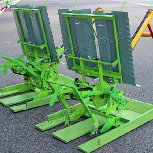 农用秧苗种植机水田稻苗手摇式插秧机双行人力步式稻田耕种机