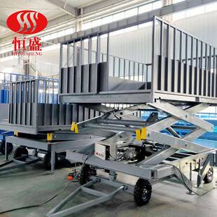 移动装猪台卖猪中转装卸猪台电动液压升降出猪台固定装猪升降平台