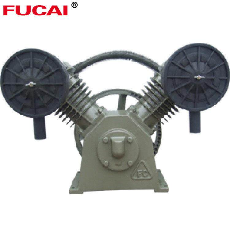 工业级空压机机头二缸空压机泵头4hp5.5KW气泵配件压缩设备