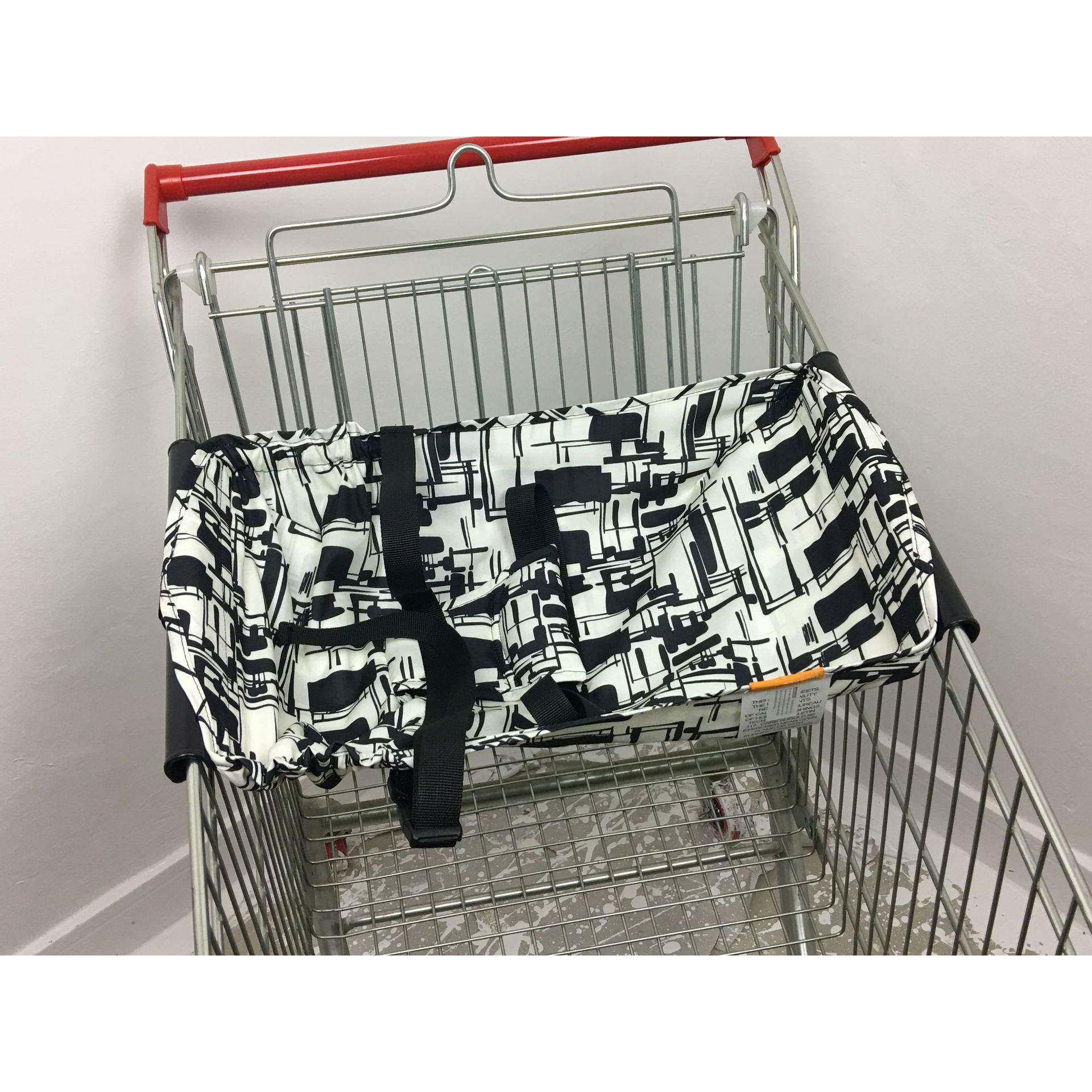 新品可折叠婴儿童购物车坐垫睡床吊床安全出行卫生方便携带