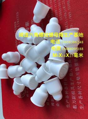 双螺母保护套M8X13X25毫米