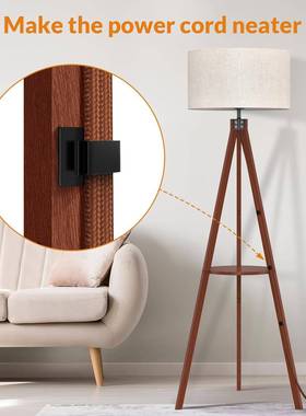 落地灯i简约北欧led客厅卧室床头灯立式墙角落地台灯氛围灯