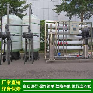 反渗透_逆渗透纯水设备_10吨每小时反渗透纯净水处理设备绿健供应