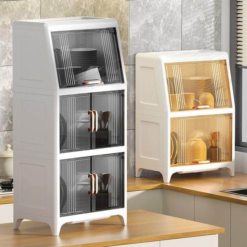 塑料家用碗柜厨房置物架收纳柜创意多层储物柜子落地碗碟锅具橱柜,鲜花速递/花卉仿真/绿植园艺,割草机/草坪机,淘宝优惠券,粉丝福利购,淘宝优惠卷
