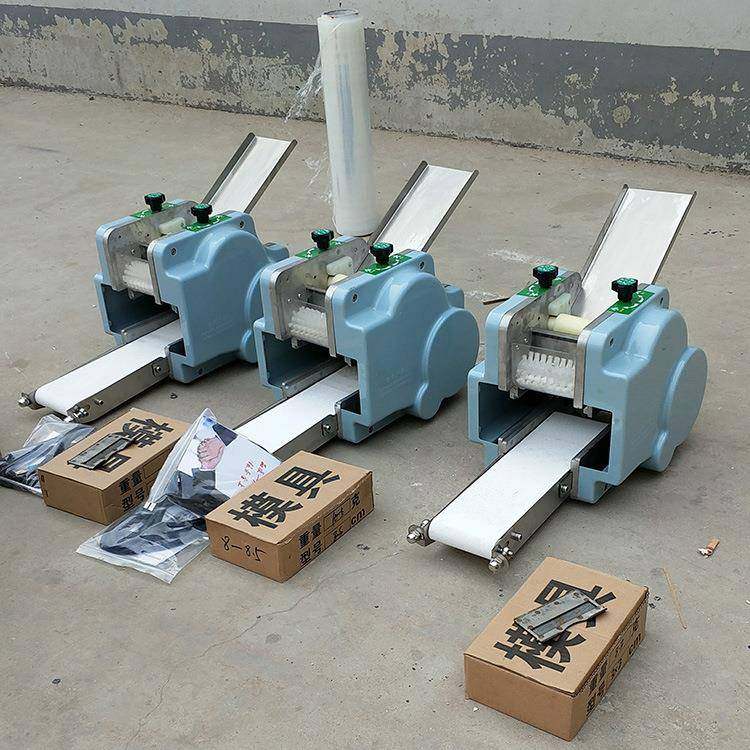 饺子皮机仿手工小型包子皮机擀皮机馄饨皮小笼包不锈钢饺子皮机