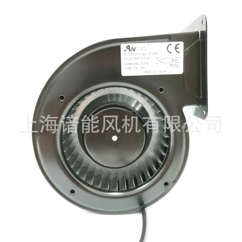 直销太阳能12V单进风离心风机车用通风机前倾风机气模风机