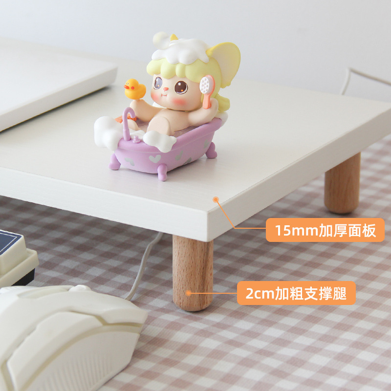 电脑增高架办公桌面收纳置物架显示器台高架底座支架垫高架子